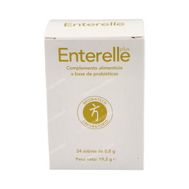 Bromatech Enterelle Plus 24 Sobres Probiótico para Equilibrio de la Flora Intestinal con Cepas Específicas