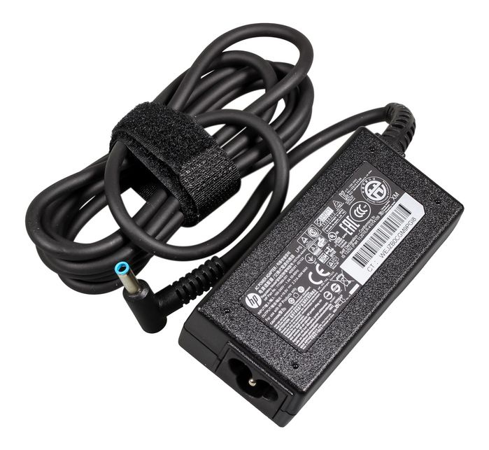 HP Adaptador de Corriente Inteligente 45W, Conector de Barril de 4.5mm (No Incluye Cable de Alimentación) HP Adaptador de Corriente Inteligente 45W, Conector de Barril de 4.5mm (No Incluye Cable de Alimentación)