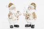 DKD Home Decor Figura de Resina Santa Surtido de 2 Unidades, Dorado