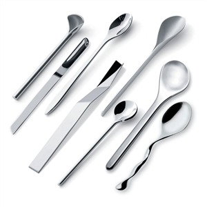 Alessi MSPOONSET Set 8 Cucharillas Café Acero Inoxidable 18/10 Diseño Miriam Mirri Alessi MSPOONSET Set 8 Cucharillas Café Acero Inoxidable 18/10 Diseño Miriam Mirri
