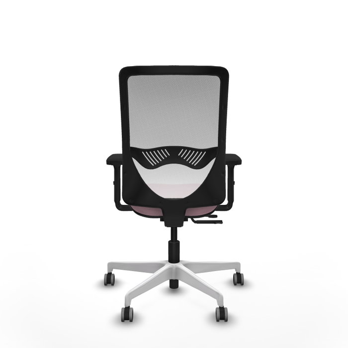 PIQUERAS Y CRESPO Silla de oficina Zulema Rosa y Blanco PIQUERAS Y CRESPO Silla de oficina Zulema Rosa y Blanco