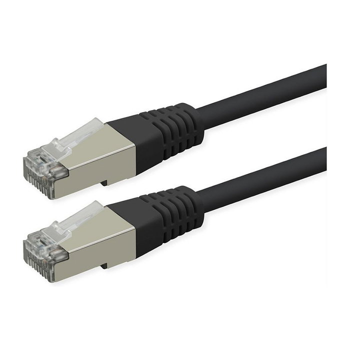 ROLINE Cable de parcheo Cat.6 Class E PoE S/FTP PiMF 2m negro ROLINE Cable de parcheo Cat.6 Class E PoE S/FTP PiMF 2m negro