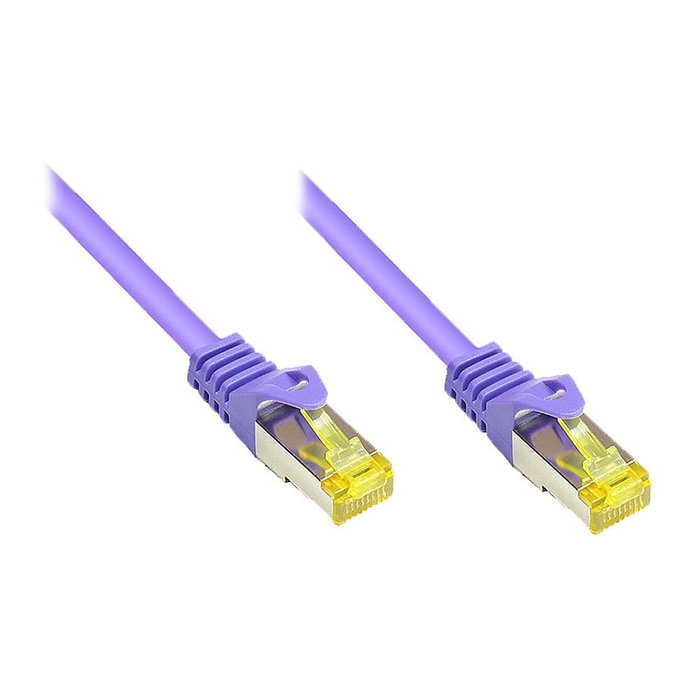 GoodConnections Cable de Red Cat7 RJ45-RJ45 7,5m Violeta GoodConnections Cable de Red Cat7 RJ45-RJ45 7,5m Violeta