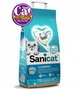 Sanicat Clumping Marsella 16lt, Oxígeno Activo, Aroma Jabón de Marsella, Arena para Gatos