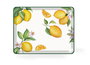 La Mediterranea Bandeja de Melamina Diseño 3 Frutas 27 x 21 cm (18 Unidades)