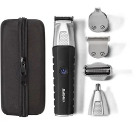 Babyliss Recortadora multifuncional 11 en 1 P1363E - Batería de litio - Resistente al agua - Kit completo - BAB3030050207545