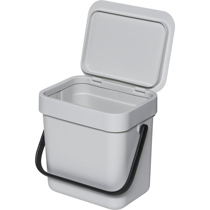 Brabantia Sort & Go Cubo de Basura Gris Claro 3 L