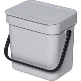 Brabantia Sort & Go Cubo de Basura Gris Claro 3 L