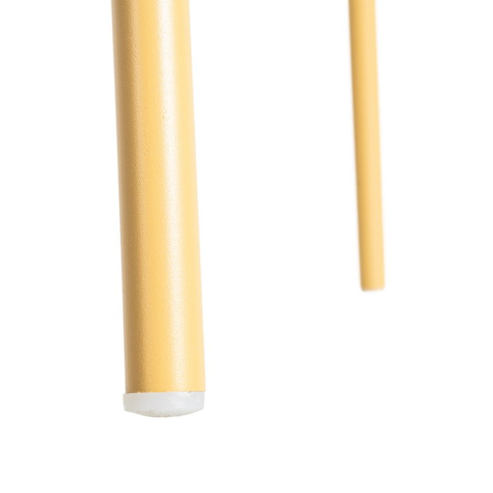 Silla Amarillo Pp-Metal Interior 46 X 51 X 85 cm (Set de 4)