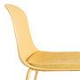 Silla Amarillo Pp-Metal Interior 46 X 51 X 85 cm (Set de 4)