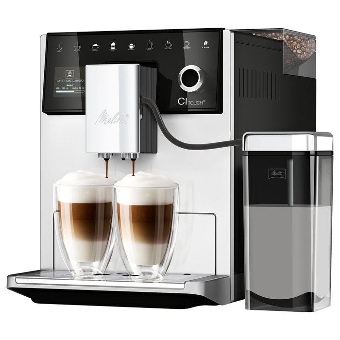 Melitta CI Touch F630-101 con molinillo, Plateada Melitta CI Touch F630-101 con molinillo, Plateada