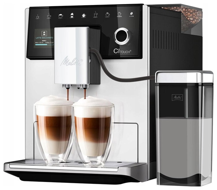 Melitta CI Touch F630-101 con molinillo - Plateada Melitta CI Touch F630-101 con molinillo - Plateada