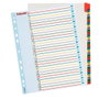 Esselte Índice de Cartulina Mylar Borrable Numérico A4+ Pestañas 1-31