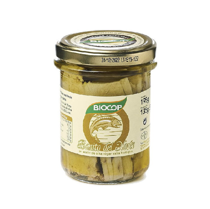 BIOCOP Filetes de Bonito 195gr. BIO