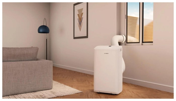 Bosch Cool 2000 Aire acondicionado de pie blanco 2600W 3 velocidades