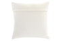 DKD Home Decor India 24 Cojin Boho Crudo 45 x 45 cm (2 Unidades) Bordado a Mano Algodon