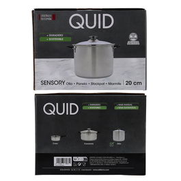 Olla Acero Inoxidable Tapa Sensory Quid 20 cm - 5 L
