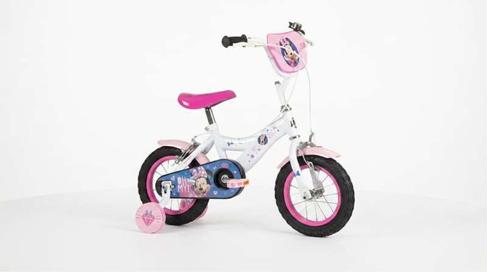 Huffy Bicicleta Minnie 12" para Niñas 3-5 Años, Ruedas de 12 Pulgadas - Bicicleta Infantil de Aprendizaje Huffy Bicicleta Minnie 12" para Niñas 3-5 Años, Ruedas de 12 Pulgadas - Bicicleta Infantil de Aprendizaje