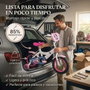 Huffy Bicicleta Minnie 12" para Niñas 3-5 Años, Ruedas de 12 Pulgadas - Bicicleta Infantil de Aprendizaje