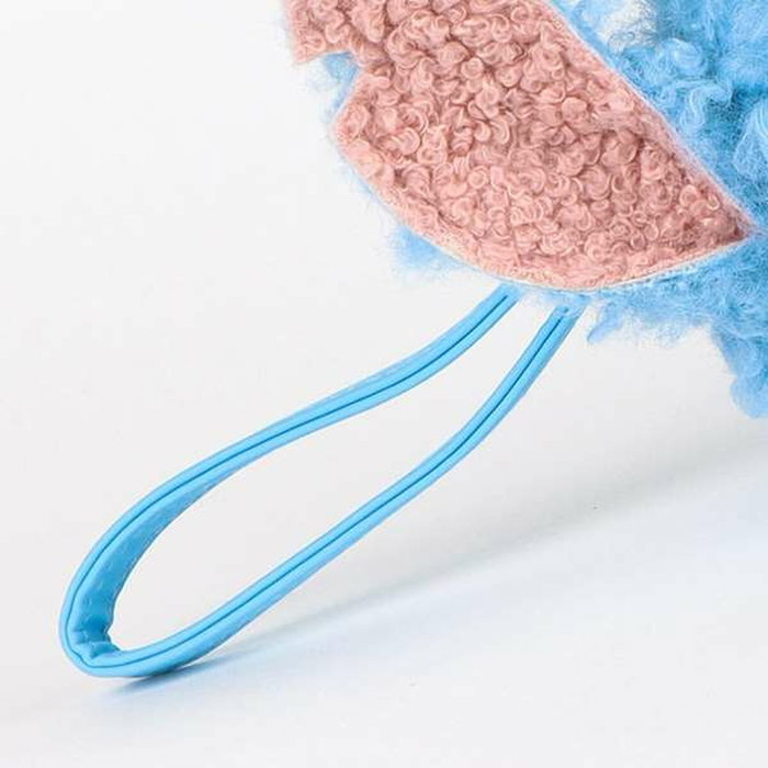 Cerdá Cartera Borreguillo Stitch Disney Azul
