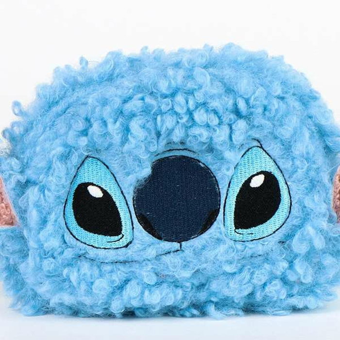 Cerdá Cartera Borreguillo Stitch Disney Azul