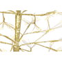 DKD Home Decor Árbol de Navidad Dorado Metal y LED 50 x 180 x 50 cm