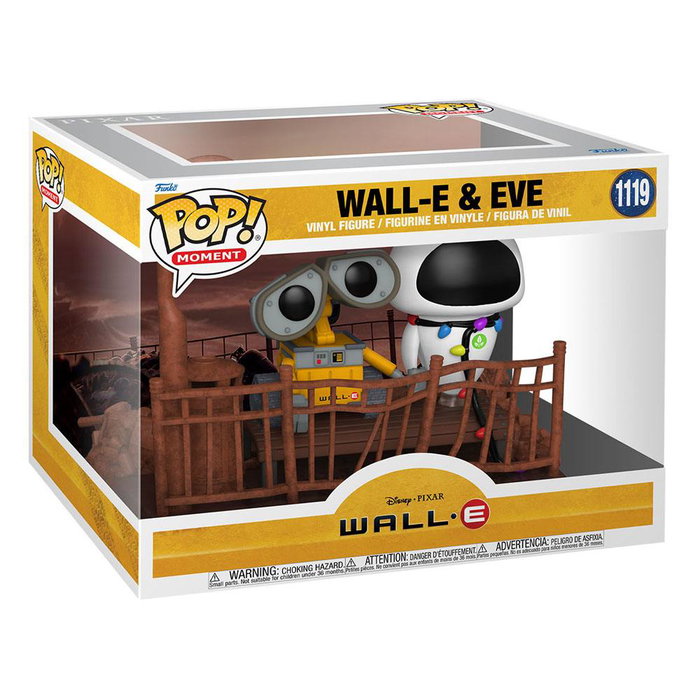Wall-E Pack de 2 POP Moment! Vinyl Figuras Wall-E & Eve 9 cm Wall-E Pack de 2 POP Moment! Vinyl Figuras Wall-E & Eve 9 cm