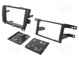 ACV Bastidor de montaje de radio 2 DIN para Toyota Prius (ZVW30) 2009-2016, Negro