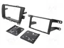 ACV Bastidor de montaje de radio 2 DIN para Toyota Prius (ZVW30) 2009-2016, Negro