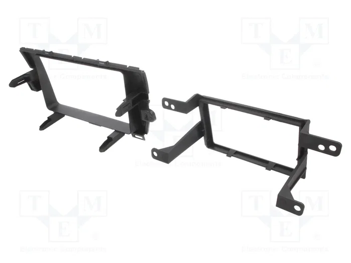 ACV Bastidor de montaje de radio 2 DIN para Toyota Prius (ZVW30) 2009-2016, Negro