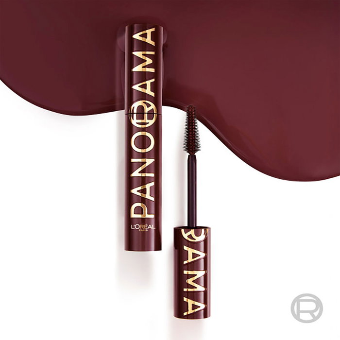 L'Oréal Paris Máscara de Pestañas PANORAMA CHROMATICS, Voluminosa, Aumenta la Mirada, Acabado Suave, para Pestañas Definidas, 1 u