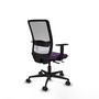 PIQUERAS Y CRESPO Silla de oficina Haches Morado y Blanco