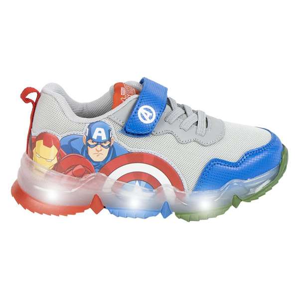 Cerdá Deportiva T030 Avengers con Luces Suela TPR Multicolor Talla 30 para Niños