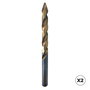 Bluemaster Broca HSS-CO Step Cut Ø5,00 mm DIN338 - Punta escalonada para tubos y superficies curvas