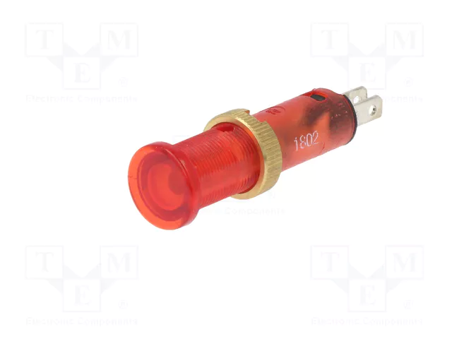 SCHNEIDER ELECTRIC Lámpara indicadora LED roja 24VDC Ø8mm