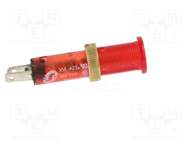 SCHNEIDER ELECTRIC Lámpara indicadora LED roja 24VDC Ø8mm