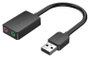 Vention Tarjeta de Sonido CDYB0 2.1 Negro