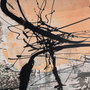 Cuadro Abstracto Madera-Cristal Impreso 73 X 3 X 73 cm