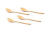 Kinvara Set de 4 Cucharillas Doradas
