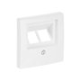 BUSCH-JAEGER 1803-02-914 Placa central para comunicación de datos, Blanco