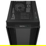 DeepCool Caja/Torre PC Midi Tower CC560 ARGB V2 Negra ATX/Micro-ATX/Mini-ITX con Ventana de Cristal Templado y Iluminación ARGB