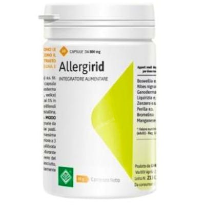 GHEOS Allergirid 800Mg 60 Cápsulas | Reishi, Perilla, Grosella, Regaliz, Boswellia, Jengibre, Bromelina, Manganeso GHEOS Allergirid 800Mg 60 Cápsulas | Reishi, Perilla, Grosella, Regaliz, Boswellia, Jengibre, Bromelina, Manganeso