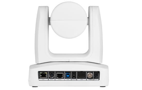 AVer TR211W Cámara PTZ AI Auto Tracking 1080p60, Zoom Óptico 12X, HDMI/USB/IP/NDI HX3, Color Blanco