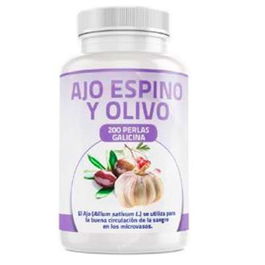 BEQUISA Ajo Espino Olivo 200 Perlas para la Circulación Sanguínea