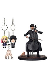 SD Toys Wednesday Violonchelo Figura y Llavero Figurativo