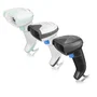 Datalogic Gryphon GBT4500 - Lector de códigos de barras portátil láser 1D/2D inalámbrico Bluetooth, color blanco
