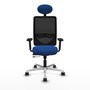 PIQUERAS Y CRESPO Silla de oficina Zulema Azul con Mecanismo Sincro/Traslack
