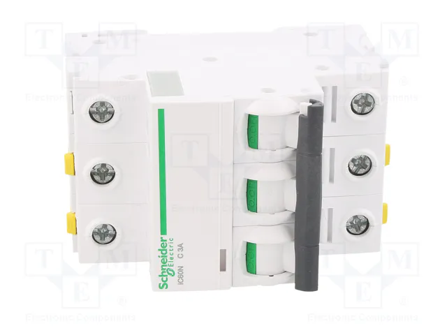 SCHNEIDER ELECTRIC Interruptor magnetotérmico iC60N 3P 3A C 400VAC