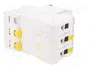 SCHNEIDER ELECTRIC Interruptor magnetotérmico iC60N 3P 3A C 400VAC