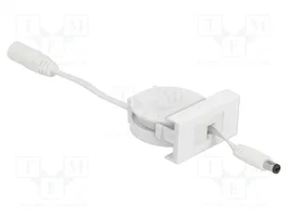 DeLOCK Cable de alimentación Easy 45 Modul DC 5,5 x 2,1 mm Blanco